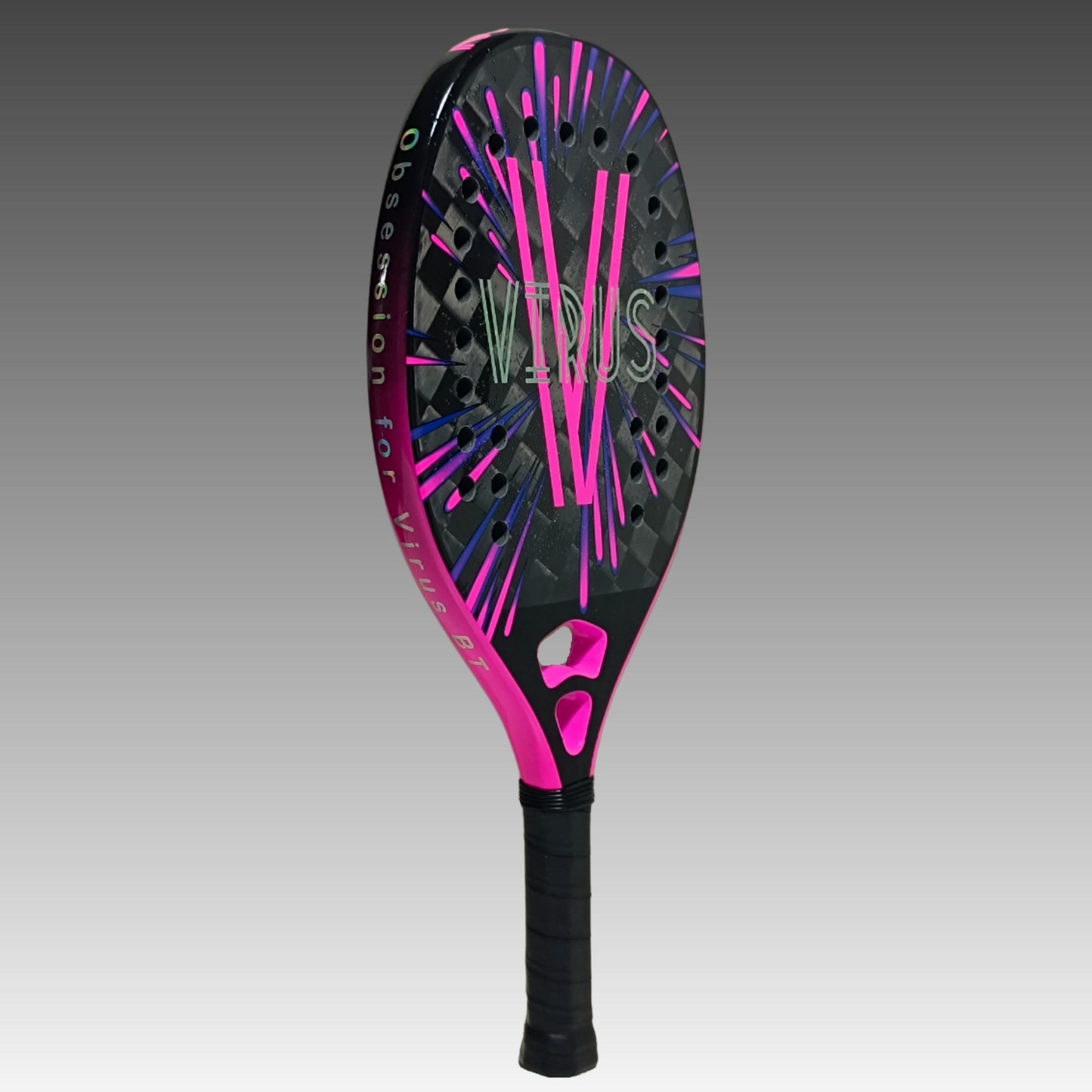  Vista trasera de la raqueta VIRUS OBSESSION
