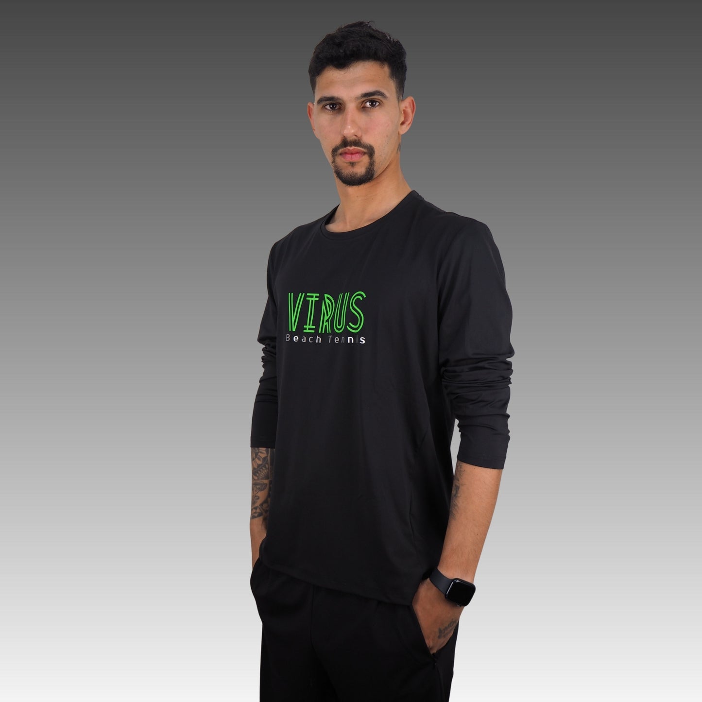 CAMISETA VRS NIGHT NEGRA