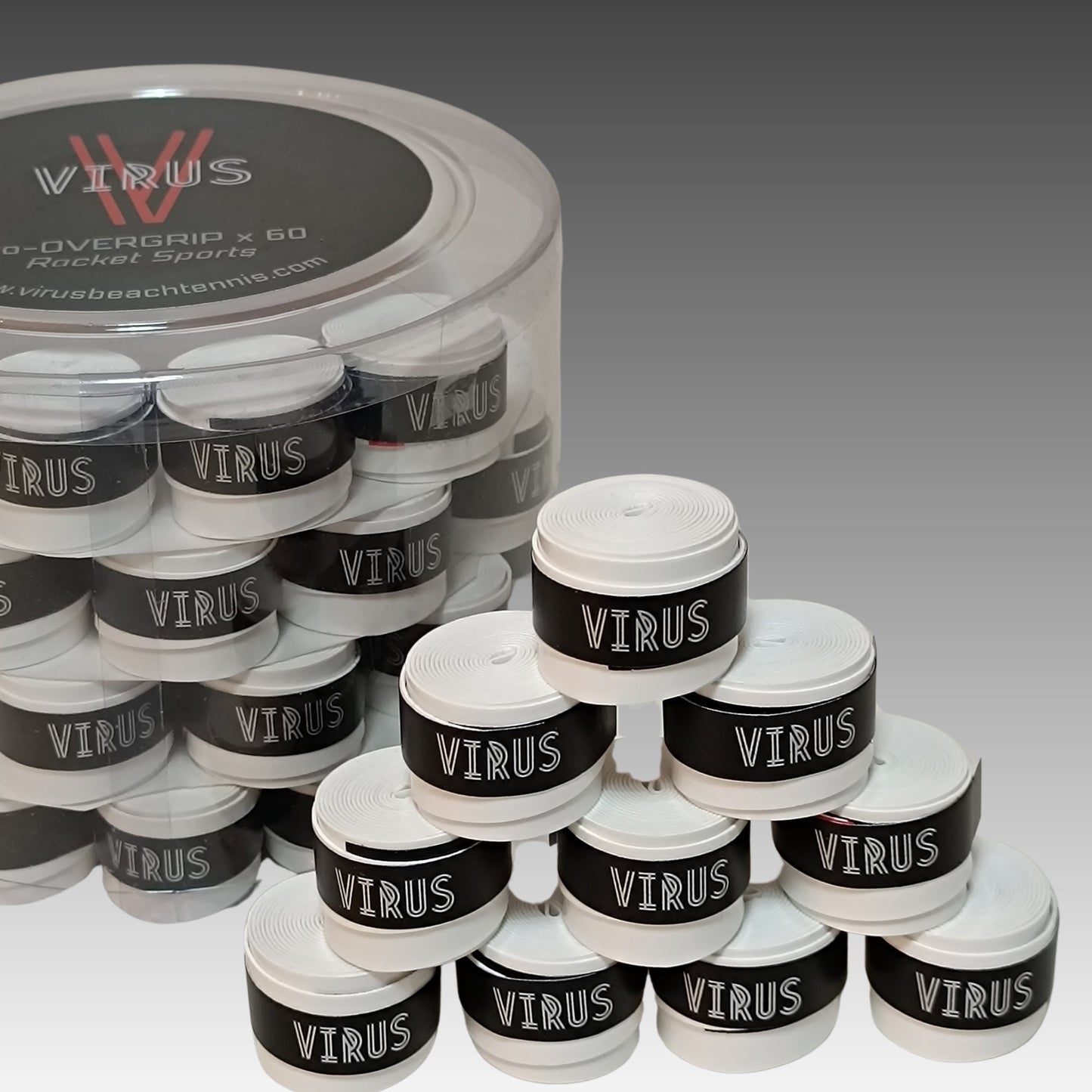 Overgrips VRS en pack de 60 unidades agarre antideslizante duradero
