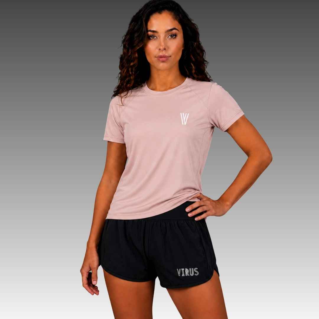 CAMISETA MUJER ROJA