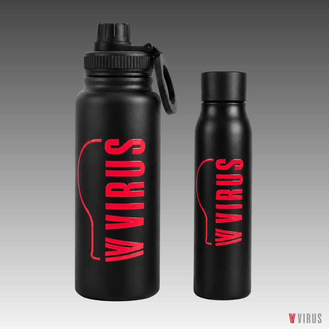 Botella VRS Onyx – Térmica Acero Inoxidable Negro